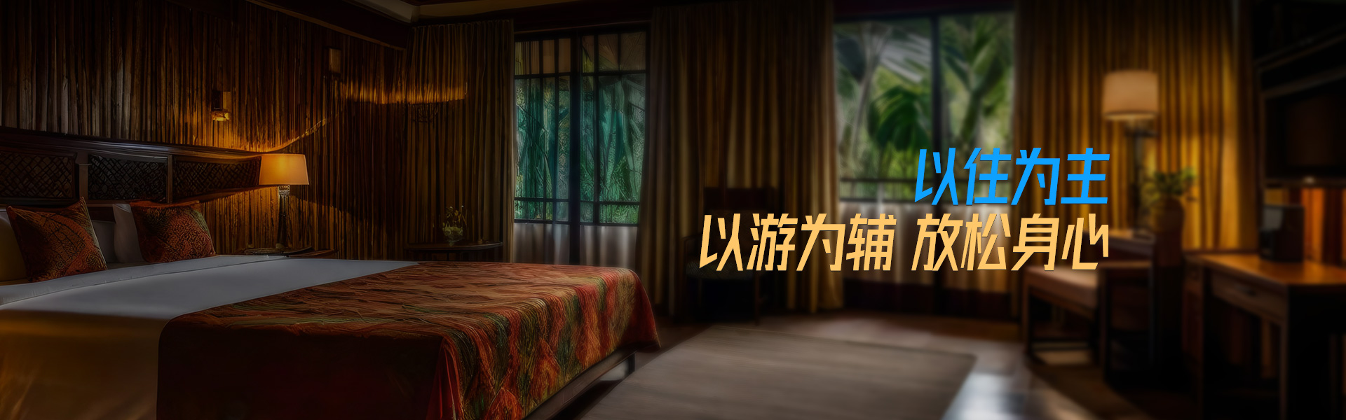维泰·以住为主以游为辅，放松身心